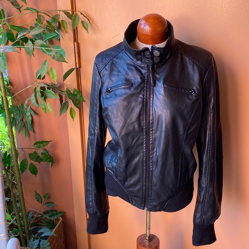 Miss Posh Juniors Bomber Biker Jacket - Picture 3 of 6